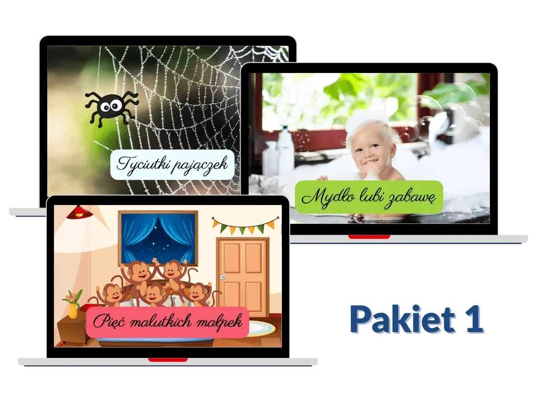 Kurs online: JĘZYK POLSKI DLA PRZEDSZKOLAKÓW - PAKIET 1