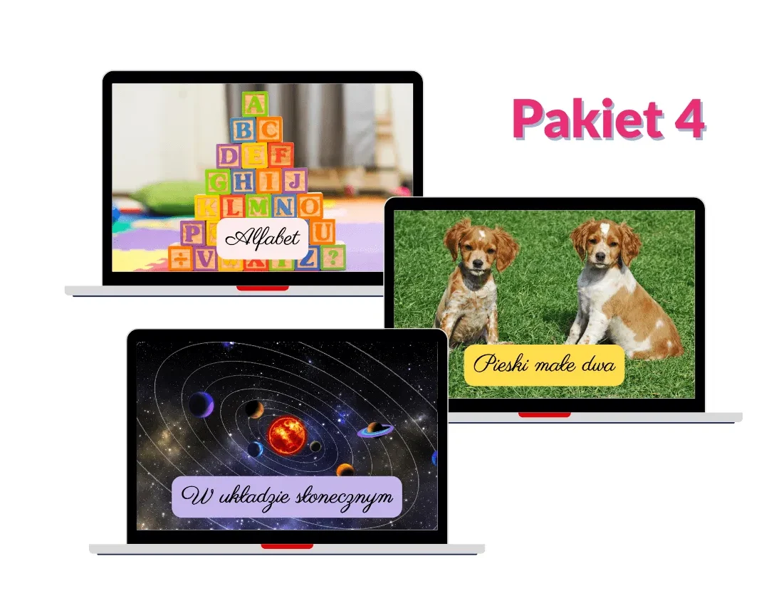 Kurs online: JĘZYK POLSKI DLA PRZEDSZKOLAKÓW - PAKIET 4